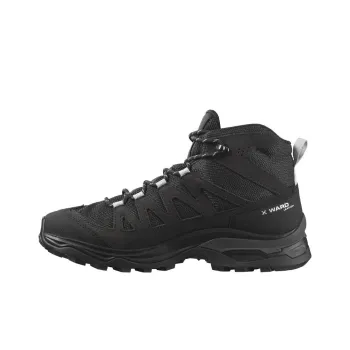 SALOMON X Ward Wear Resistant Mid Top Outdoor Shoes Women's Black