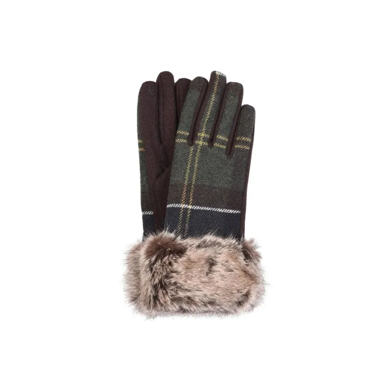BARBOUR Ridley Tartan Gloves-0