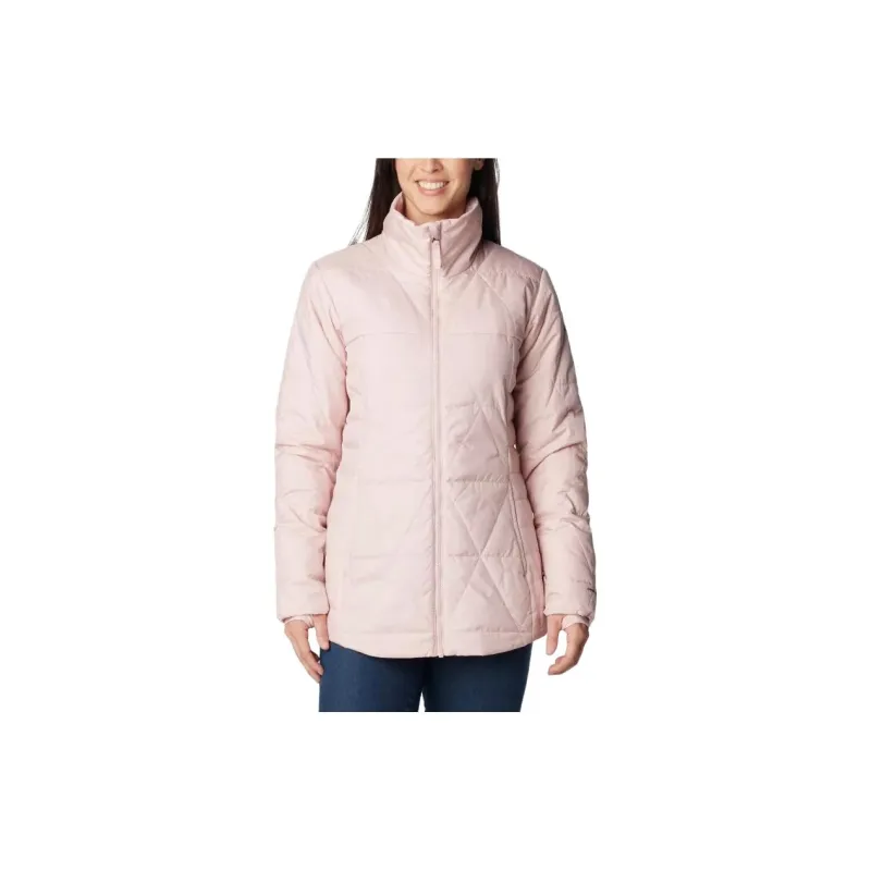 Columbia Payton Pass Windbreaker Jackets Women's Rose Pink-2
