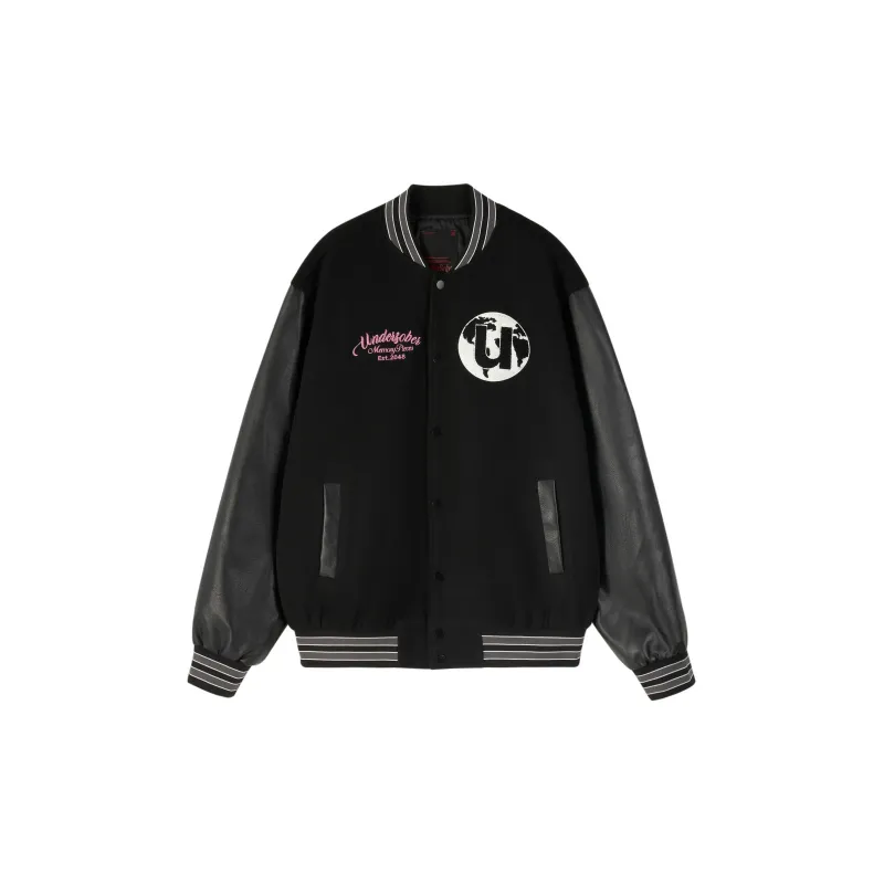 Undersober Baseball Jerseys Unisex Black-1