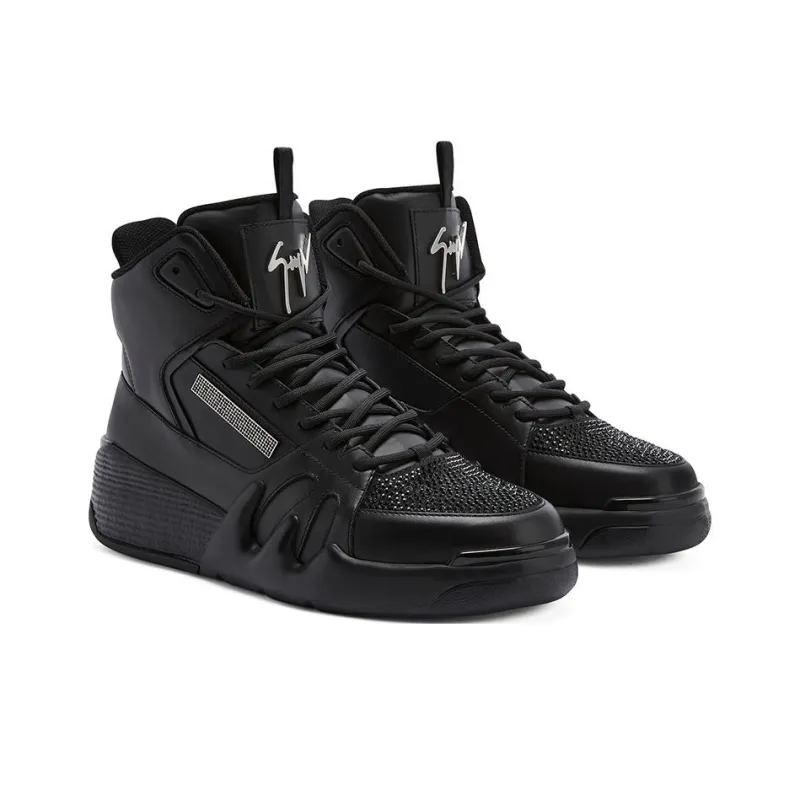 Giuseppe Zanotti Talon Hi tops Leather Sneakers-1