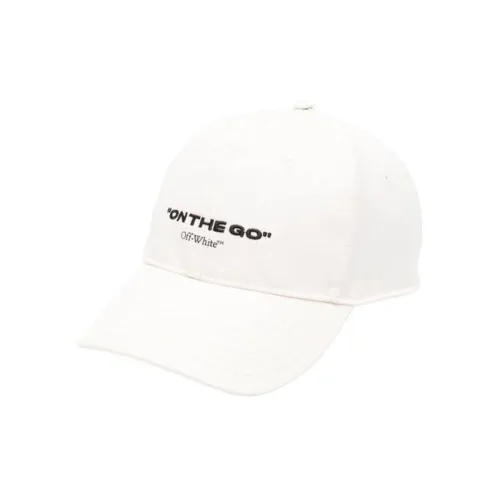 OFF-WHITE Cotton Baseball Caps Men's White