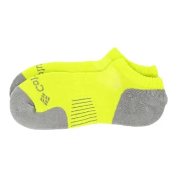 Columbia Ankle Socks Unisex Neon Yellow