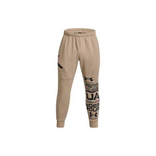 Under Armour Unstoppable Knitted Sweatpants Men Khaki