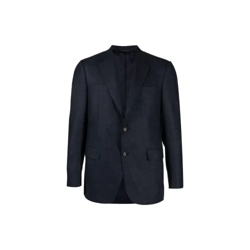 Canali Business Suit Men Marine Blue