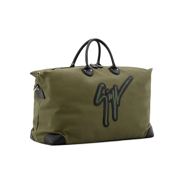 Giuseppe Zanotti/GZ Fabric Handbags Travel Bags Regular Men's Army Green-1