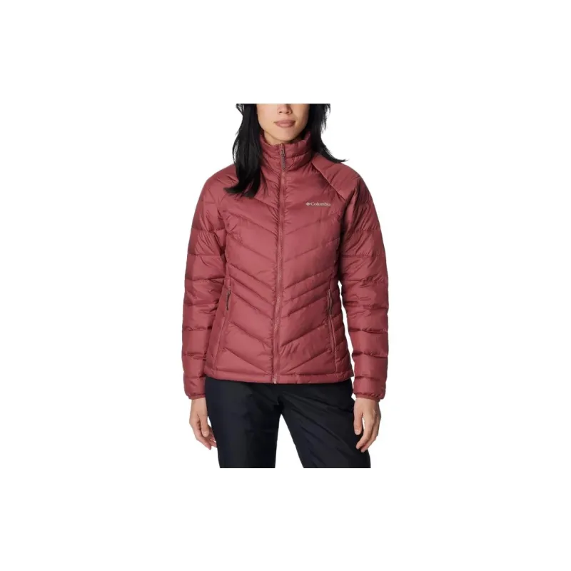 Columbia Windbreaker Jackets Women's Red-2