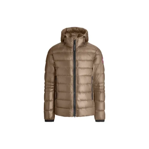 Canada Goose Crofton Down Jackets Men Tan