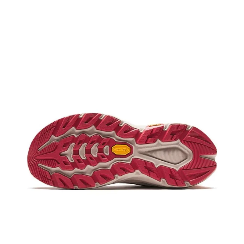 Anta Cushioning Wear-Resistant Low-Top Running Shoes Women's Cloud Apricot Orange-4
