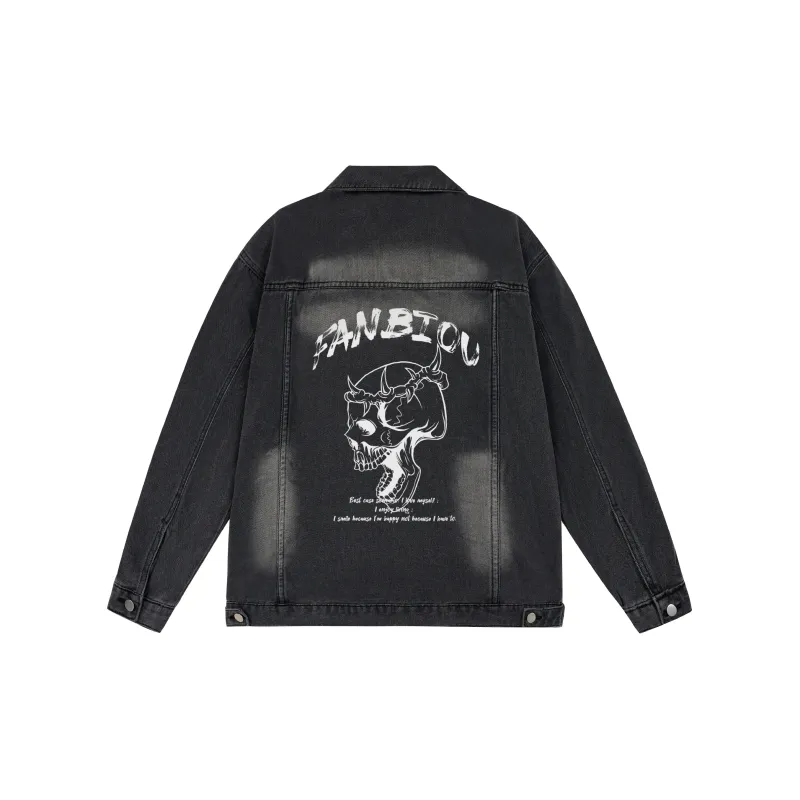 FANBIOU Jackets Unisex Black-1