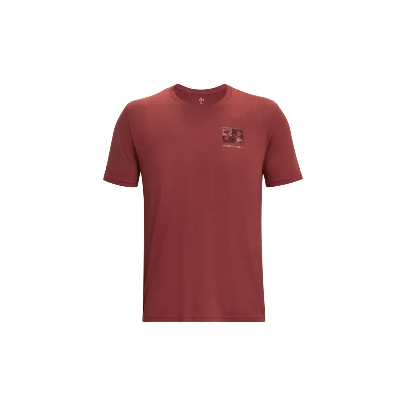 Under Armour T-Shirts Men Sugarcane Red-1