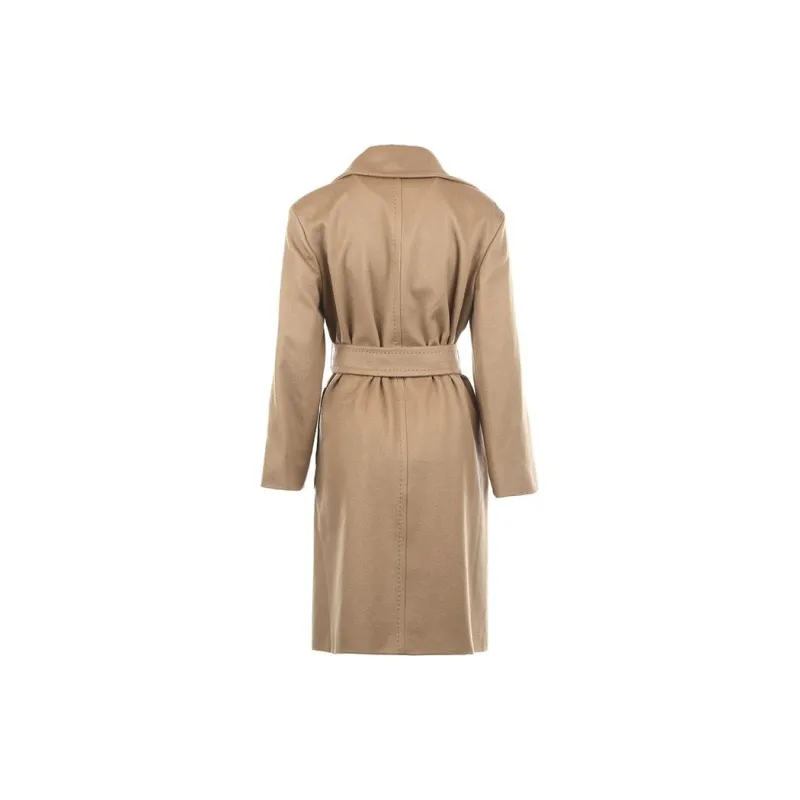 MaxMara Studio Coats Women's Camel-1