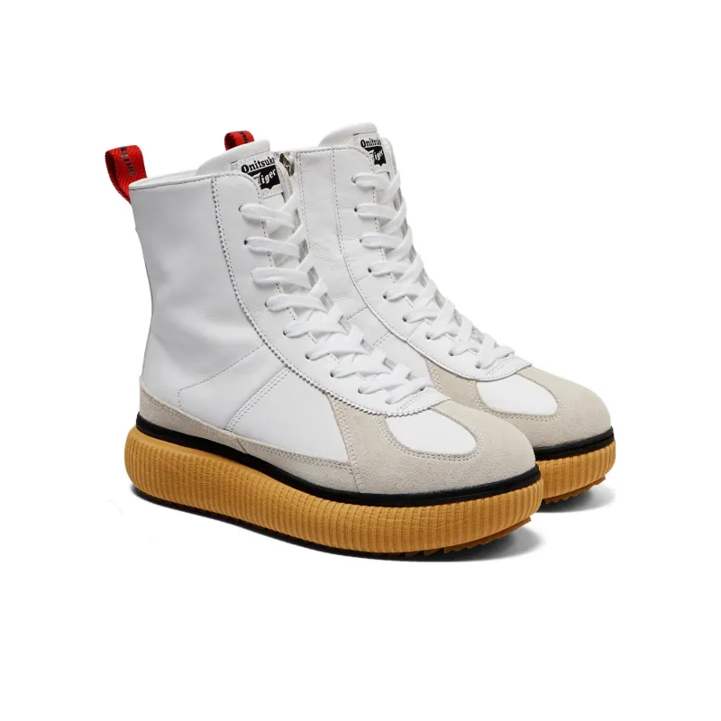 Onitsuka Tiger Delecity Boot 'White Fiery Red'-1