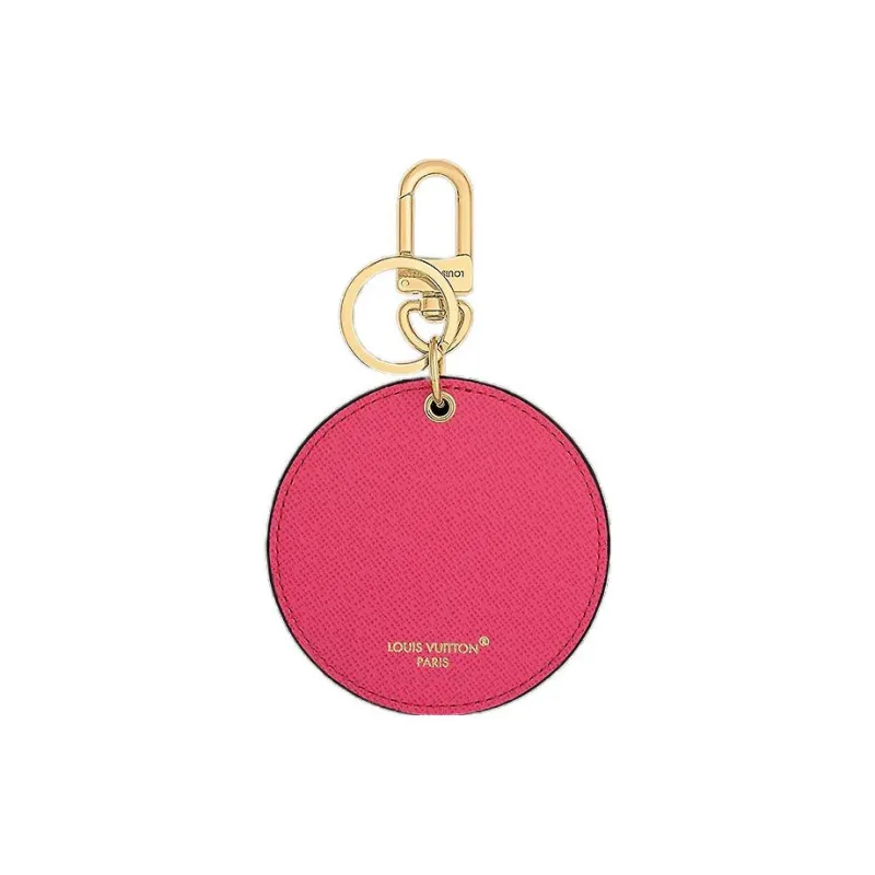 LOUIS VUITTON Monogram Coated Canvas Pendant Keychain Bag Accessory Women's Multicolor-1