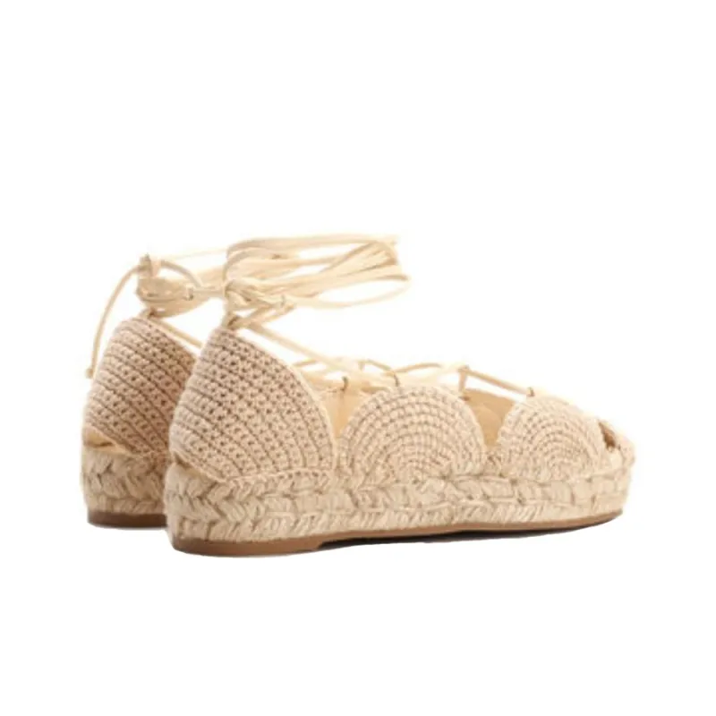 LOEWE Solar Espadrilles Women's Light Brown-3