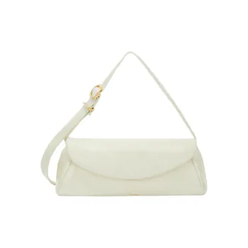 JIL SANDER Cannolo Foldover Large Shoulder Bag