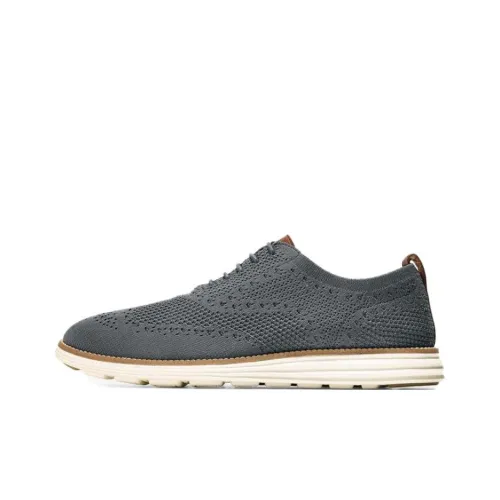 COLE HAAN Casual Shoes Men Low-Top Gray