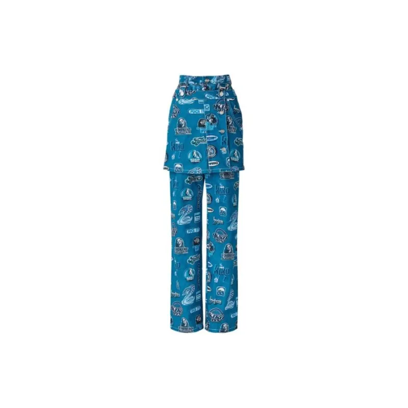 HYSTERIC GLAMOUR X Kiko Kostadinov Women's Denim Skirt Trouser-1
