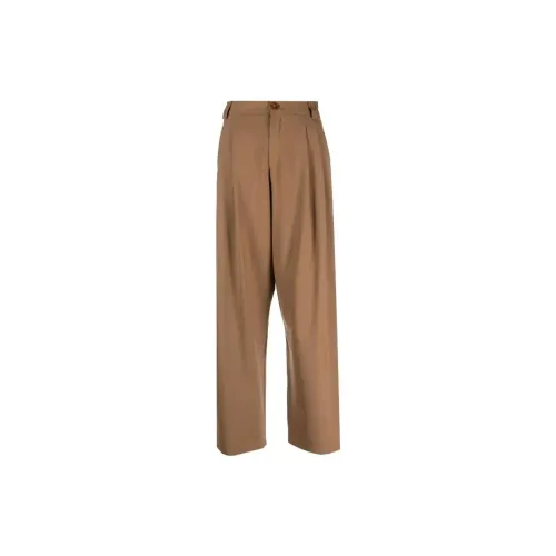 ALYSI Box-pleat Wide-leg Trousers