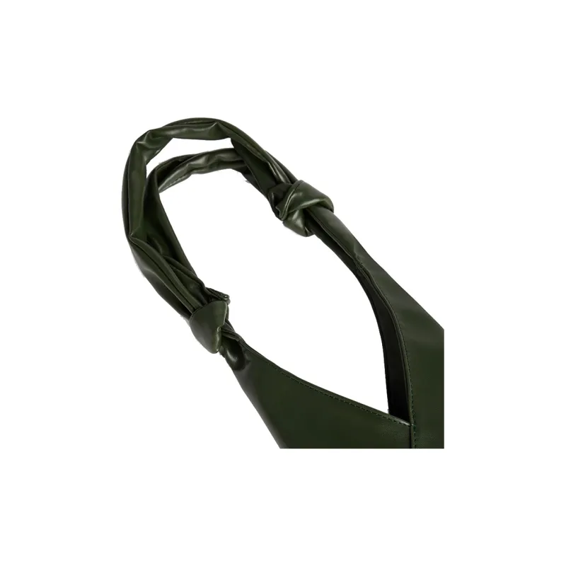 MM6 Maison Margiela Polyurethane Handbag, Shoulder Bag Women's Dark Green-3