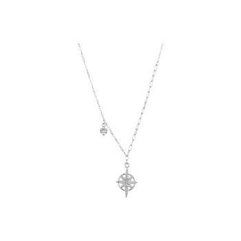 BLESSED BULLET Sterling Silver Necklaces Women's