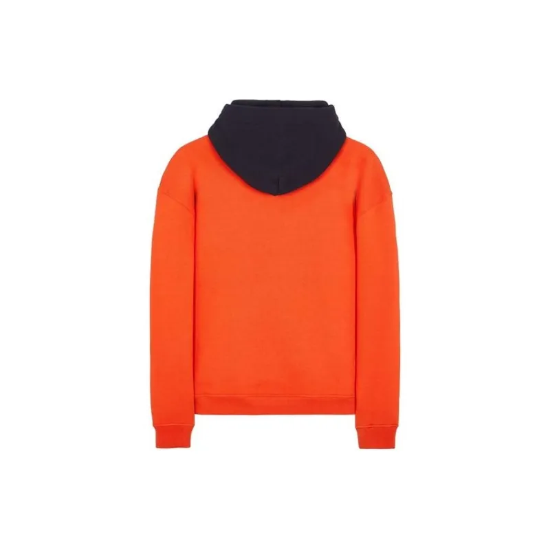 STONE ISLAND Sweatshirts Unisex Lobster Shrimp Red-1