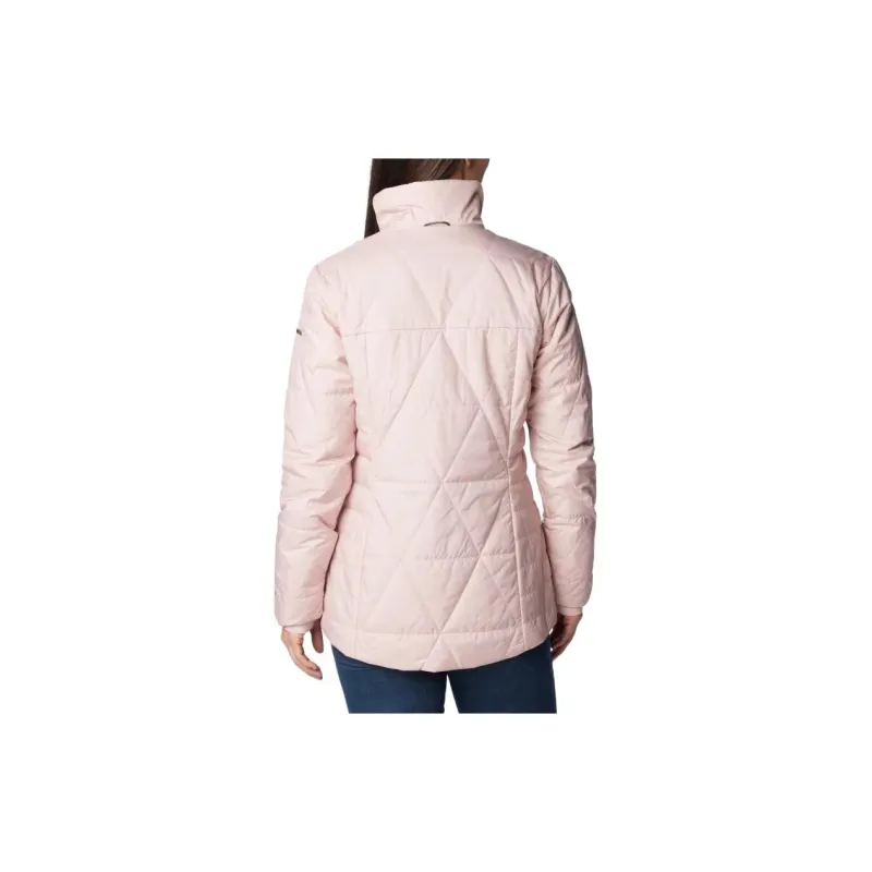 Columbia Payton Pass Windbreaker Jackets Women's Rose Pink-3