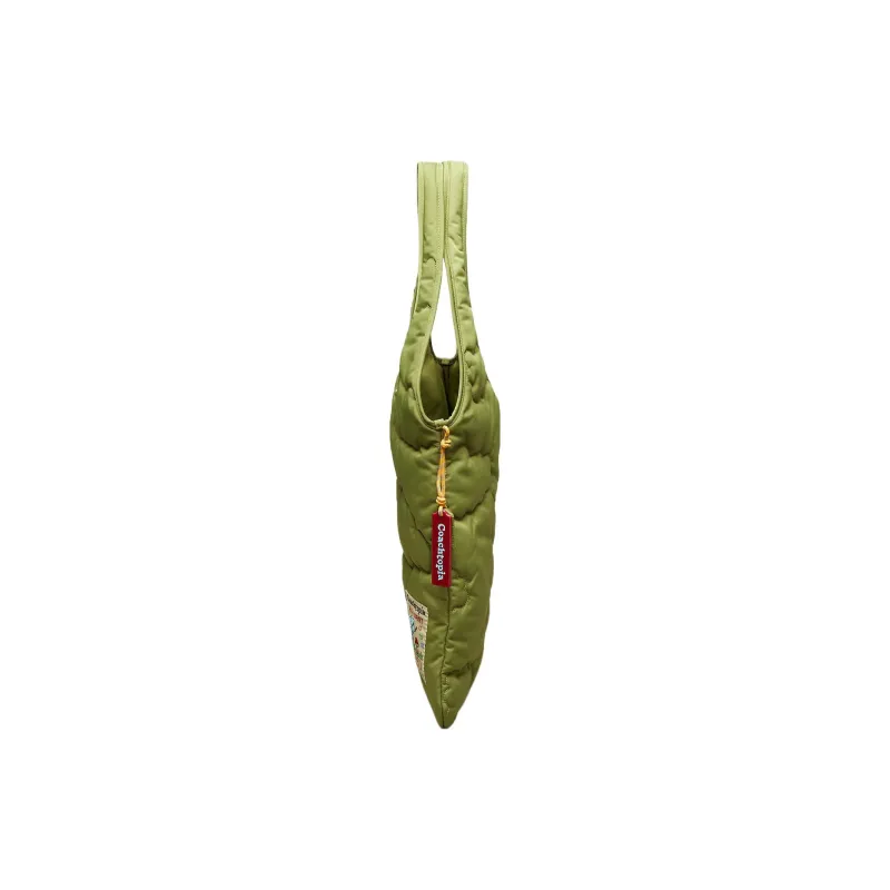 Coachtopia Recycled Polyester Tote Bag, Shopping Bag, Handbag Tubas Women's Olive Green-2
