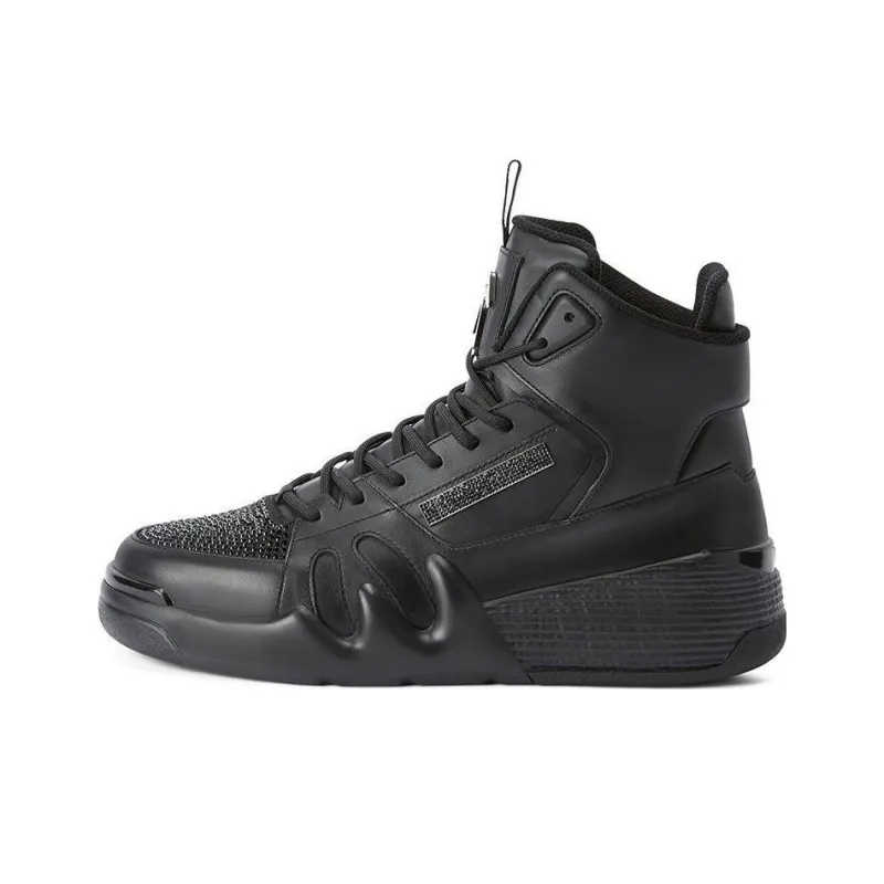 Giuseppe Zanotti Talon Hi tops Leather Sneakers-0