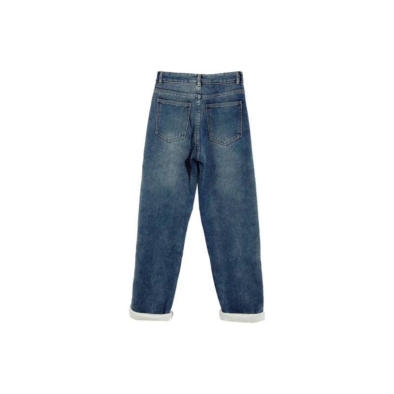 Icicofficial Jeans Women's Dark Blue-1