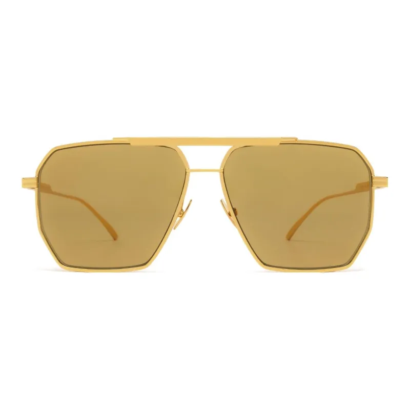 Bottega Veneta Eyewear Pilot Frame Sunglasses-1
