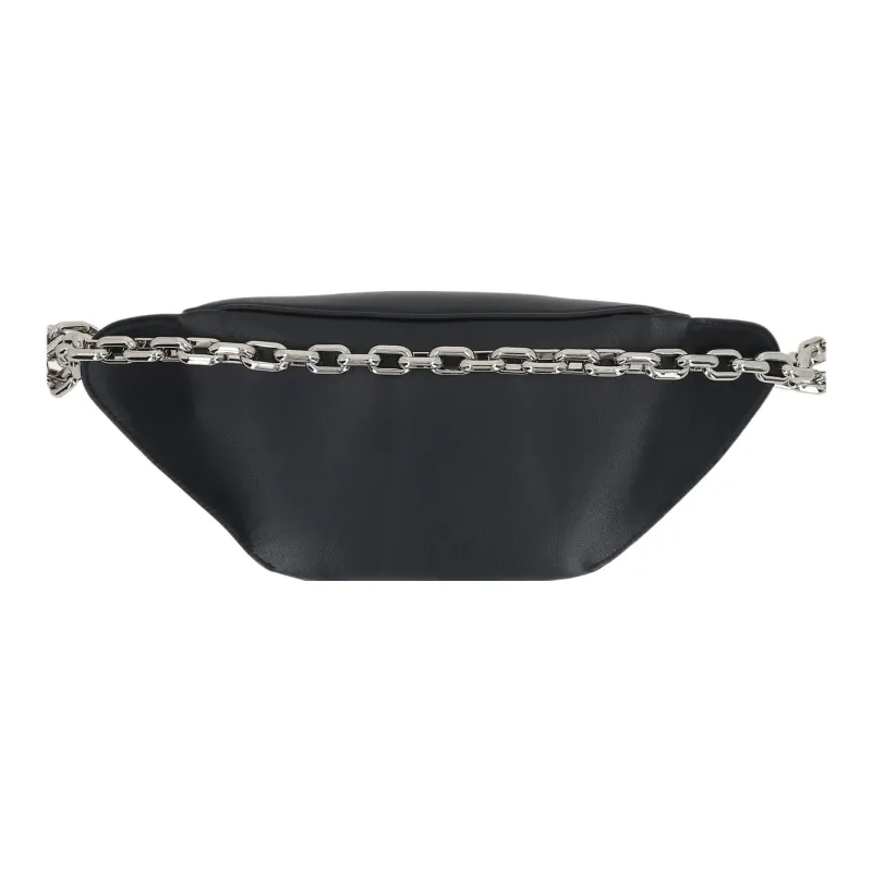 Alexander McQueen Calfskin Clutches Fanny Pack Regular Men's Black-2