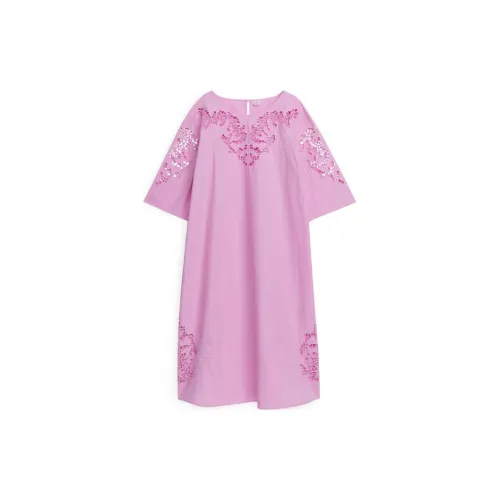 ARKET Short-Sleeved Dresses Women's Pink