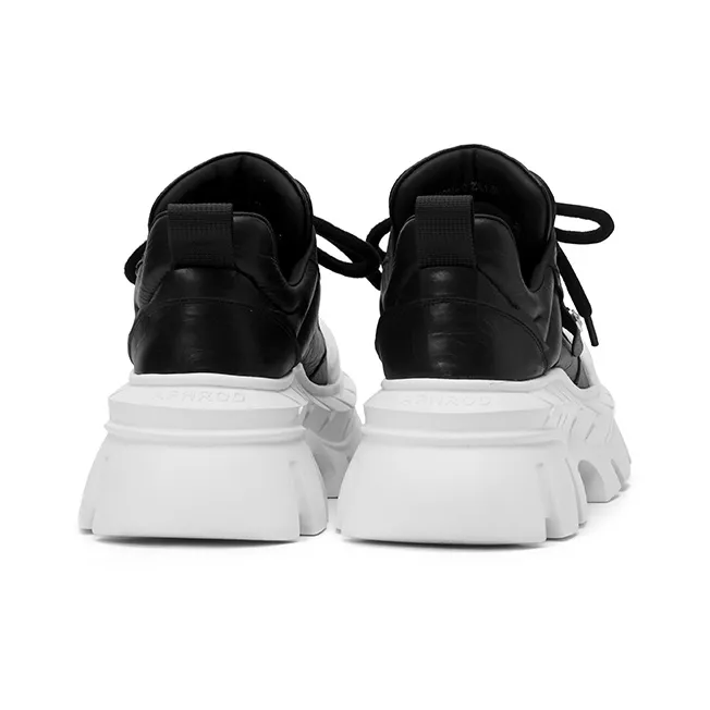 VINYVIOLA Height Increasing Low-Top Chunky Sneakers Women's-4