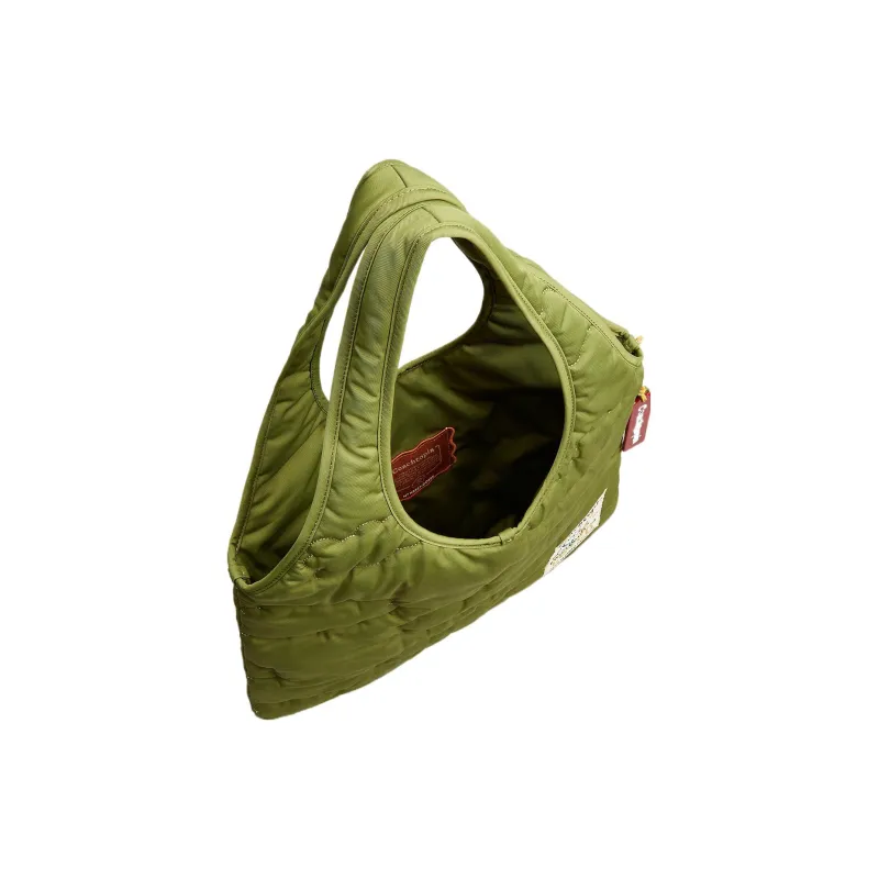 Coachtopia Recycled Polyester Tote Bag, Shopping Bag, Handbag Tubas Women's Olive Green-3