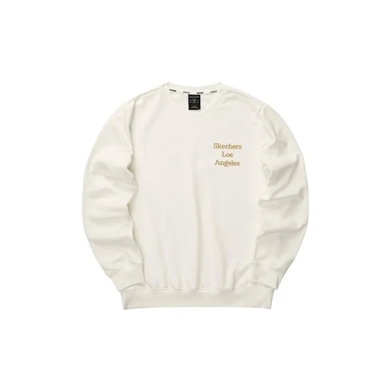 Skechers Sweatshirts Unisex Marshmallow White/0074-1