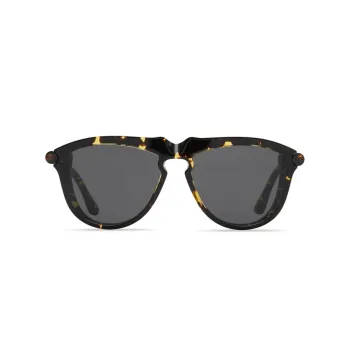 Burberry Pilot-frame Tortoiseshell Sunglasses