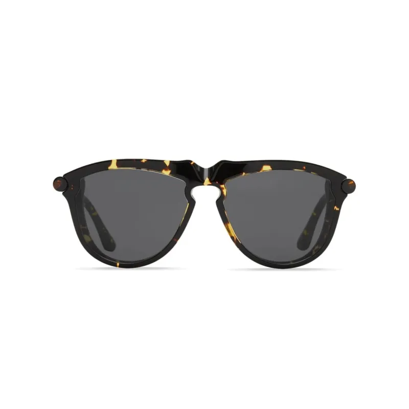 Burberry Pilot-frame Tortoiseshell Sunglasses-0
