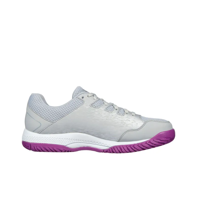 Skechers Viper Court Pickleball Shoes 'Grey Purple' Women's-1