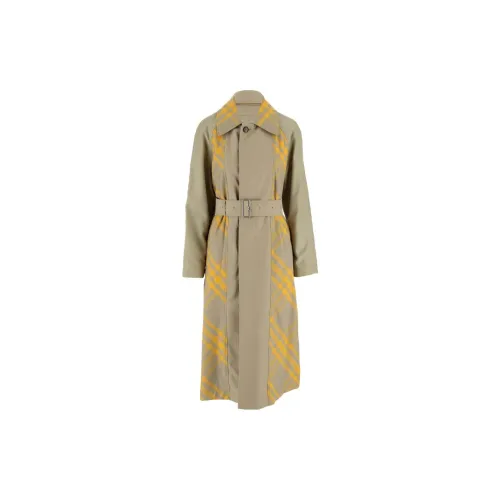 Burberry Trench Coats Women's Beige