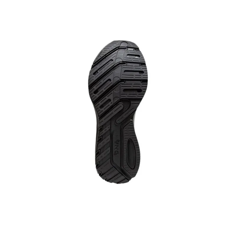 Brooks Launch 10 Cushioning Anti-Slip And Wear-Resistant Low-Top Casual Running Shoes Women's Black White-4