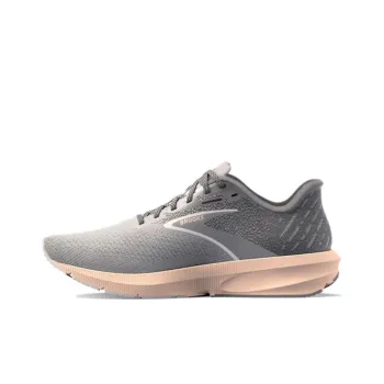 Brooks Launch 10 Cushioned Slip-Resistant Abrasion-Resistant Low-Top Casual Running Shoes Women's Gray
