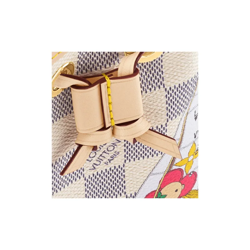 LOUIS VUITTON Nano Noe Dragon Fruit Pink-4