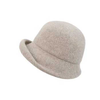 MARJAKURKI 100% Sheep Wool Beanie Big Head Greeting Card Shopping Bag Mengdong's Cloud Women's
