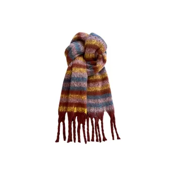 FREE RABBITⅡ Mohair Knit Scarves Unisex