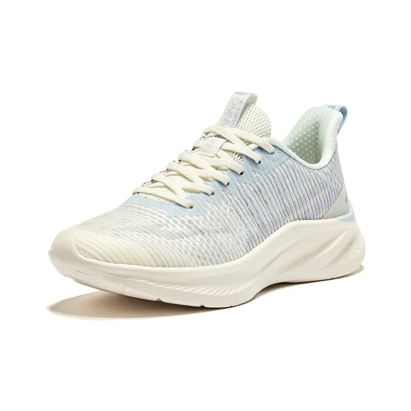 Erke Low-Top Running Shoes Women's Mother-of-Pearl Color-2