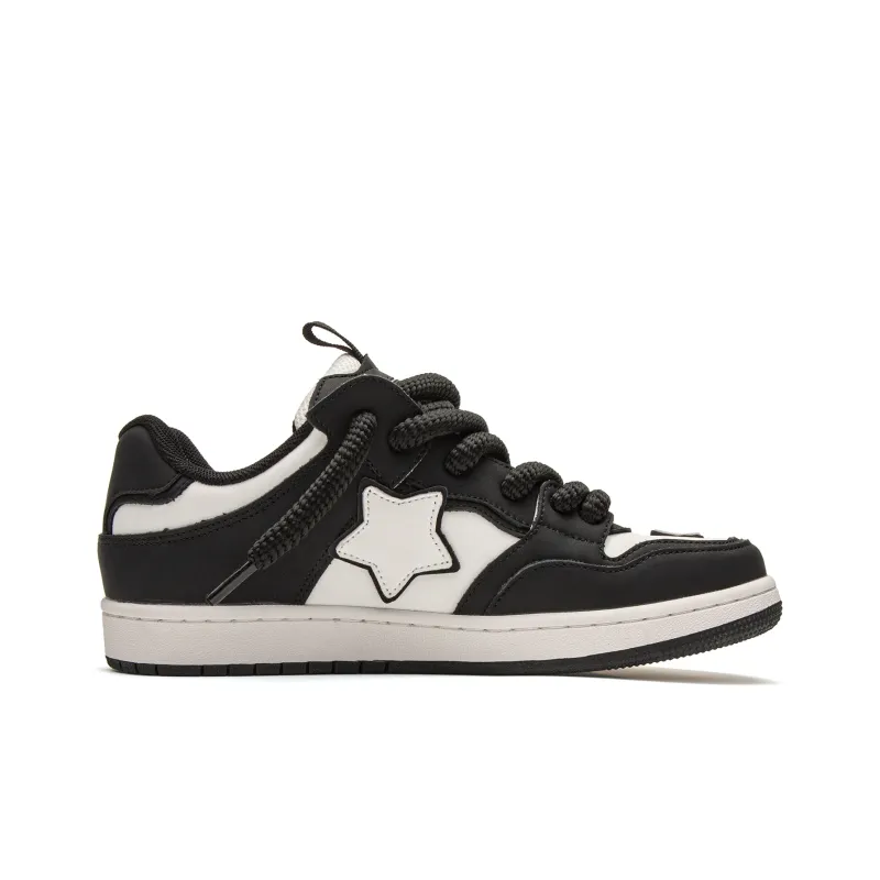 Youthloser Low Top Skateboard Shoes Unisex Black-1