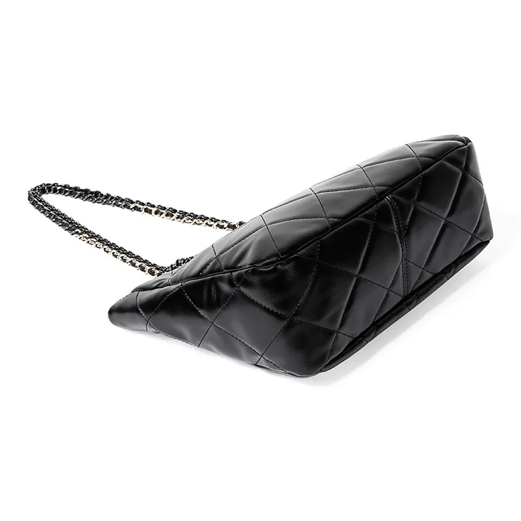 TUCANO PU Tote Bag, Shopping Bag, Shoulder Bag Tubas Women's Classic Black-4