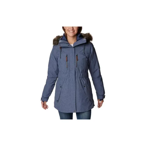 Columbia Payton Pass Windbreaker Jackets Women's Blue