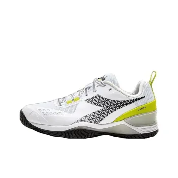 diadora Women's Blushield Torneo 2 AG 'White Evening Primrose'
